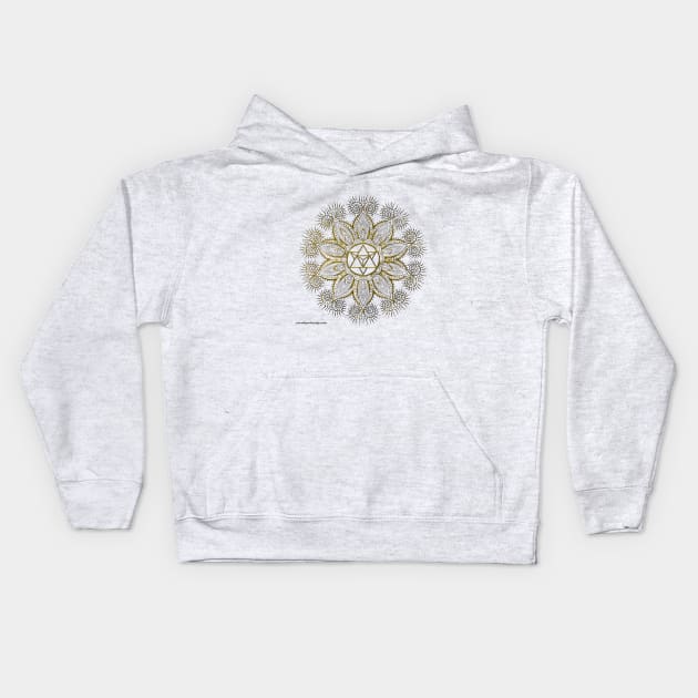 8th Chakra Soul Star Kids Hoodie by bywhacky